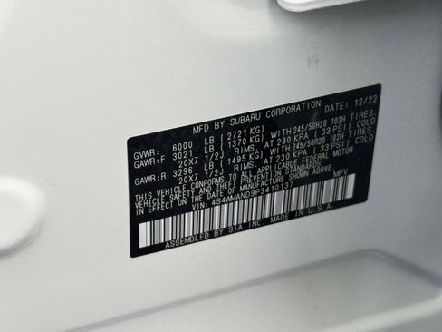 Certified 2023 Subaru Ascent Limited image 25