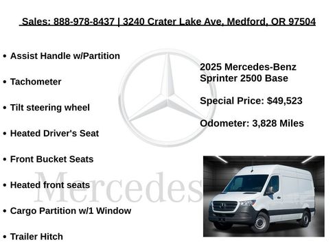 Used 2025 Mercedes-Benz Sprinter 2500 image 20