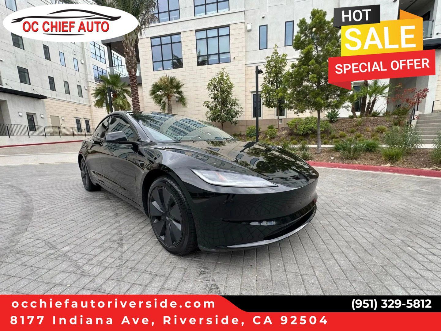 Used 2025 Tesla Model 3 Long Range RWD image 1