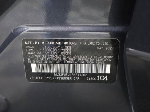 Used 2024 Mitsubishi Mirage G4 ES image 40