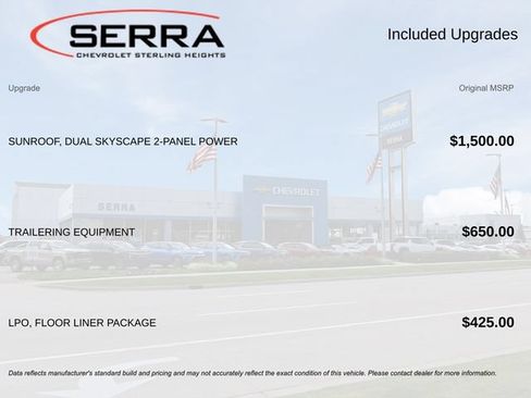 Used 2023 Chevrolet Traverse RS w/ LPO, Floor Liner Package AWD/4WD image 2