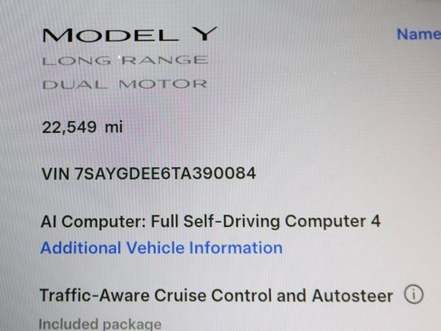Used 2026 Tesla Model Y Long Range AWD/4WD image 18