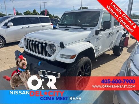 Used 2024 Jeep Wrangler Unlimited Sahara AWD/4WD image 1