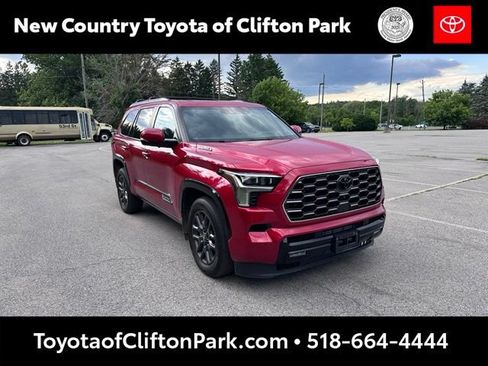 Used 2025 Toyota Sequoia Platinum w/ TRD Performance Package (TMS) AWD/4WD image 1