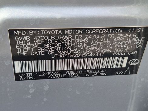 Certified 2022 Lexus IS 350 F Sport w/ Navigation Package RWD image 24