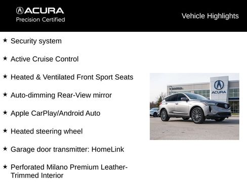 Certified 2023 Acura RDX A-Spec AWD/4WD image 17