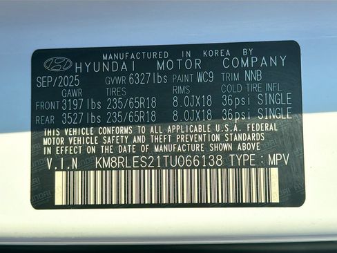 Used 2026 Hyundai Palisade SEL AWD/4WD image 12
