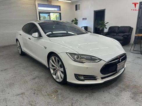 Used 2014 Tesla Model S P85D AWD/4WD image 1