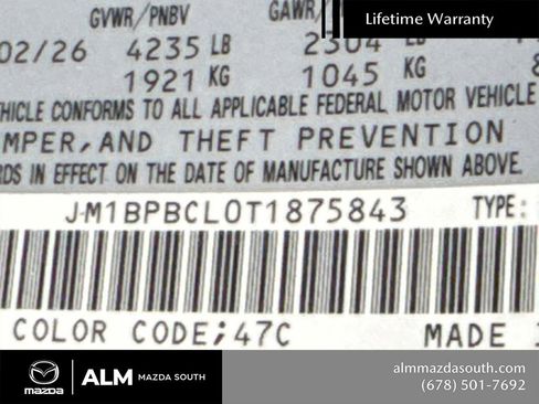 New 2026 MAZDA MAZDA3 Carbon image 33