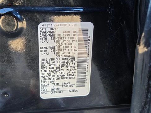 Used 2017 Nissan Rogue SV image 23