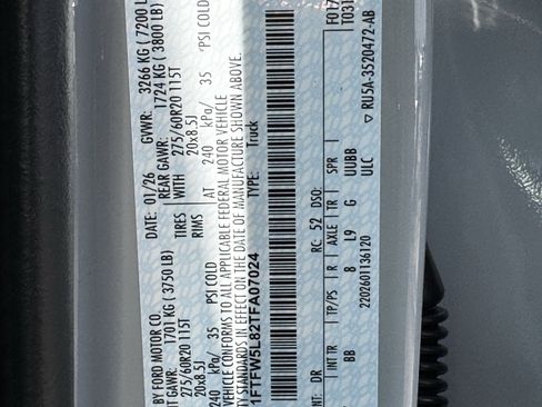 New 2026 Ford F150 Lariat w/ Equipment Group 502A High image 23