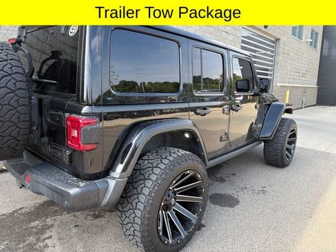 Used 2021 Jeep Wrangler Unlimited Rubicon w/ Trailer Tow Package AWD/4WD image 9