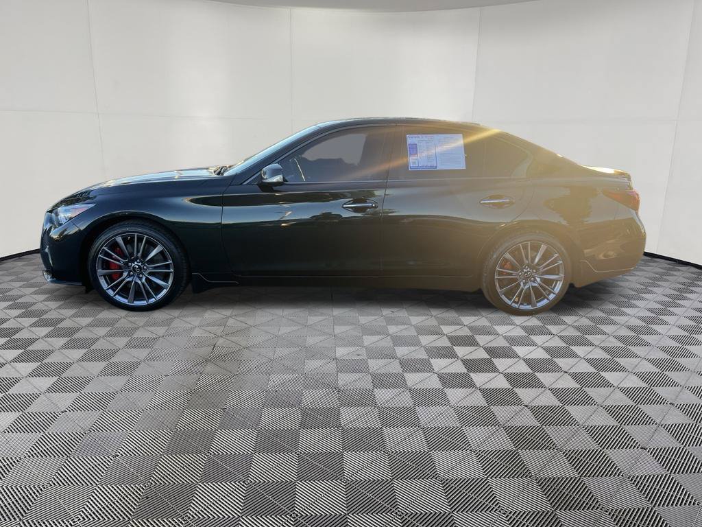 Used 2024 INFINITI Q50 Red Sport 400 w/ Black Opal Edition AWD/4WD image 4