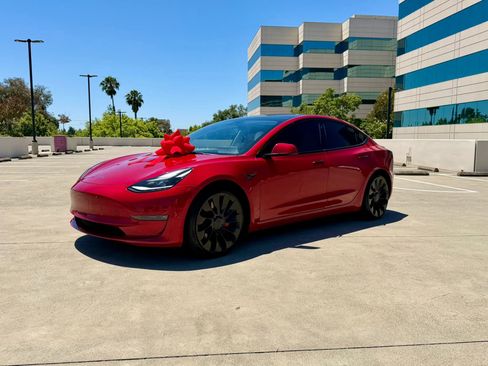 Used 2021 Tesla Model 3 Performance AWD/4WD image 16