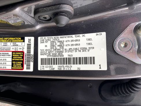 Used 2024 Toyota Tundra TRD Pro AWD/4WD image 37