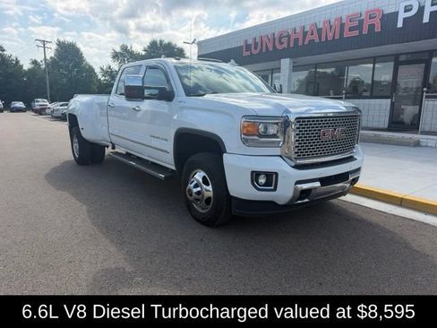Used 2016 GMC Sierra 3500 Denali w/ Duramax Plus Package AWD/4WD image 4