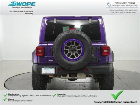 Certified 2023 Jeep Wrangler Unlimited Rubicon 392 w/ Xtreme Recon 35" Tire Package AWD/4WD image 4