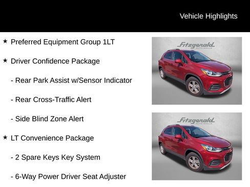 Used 2020 Chevrolet Trax LT w/ Driver Confidence Package FWD image 3