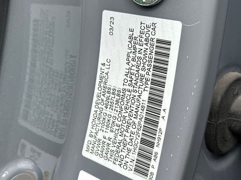 Used 2023 Honda Accord EX-L image 28