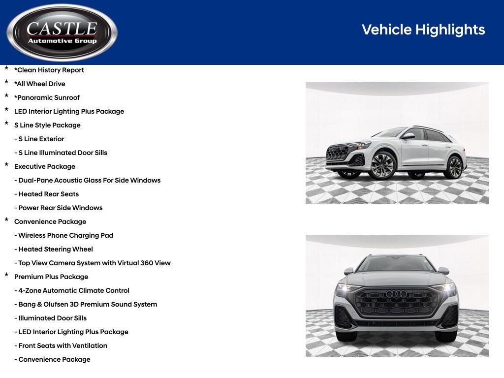Used 2025 Audi Q8 Premium Plus AWD/4WD image 3
