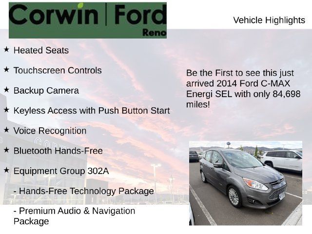 Used 2014 Ford C-MAX Energi SEL w/ Equipment Group 302A FWD image 4