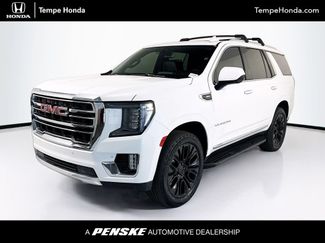 Used 2021 GMC Yukon SLT w/ Rear Media and Nav Package AWD/4WD video 1