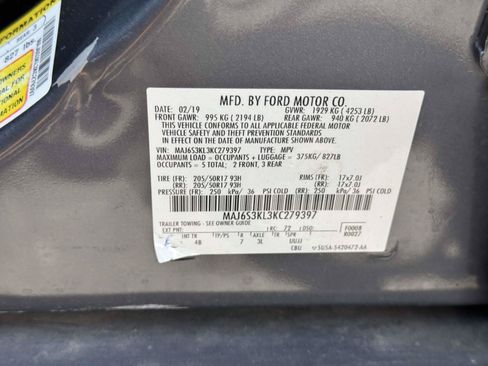 Used 2019 Ford EcoSport Titanium AWD/4WD image 15