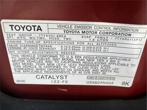 Used 2007 Toyota Matrix image 19
