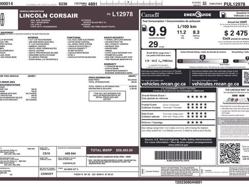 Used 2023 Lincoln Corsair Reserve w/ Towing Package AWD/4WD image 12