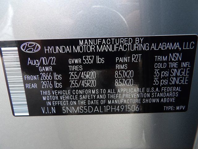 Certified 2023 Hyundai Santa Fe Calligraphy AWD/4WD image 33