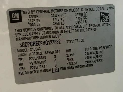 Used 2017 Chevrolet Silverado 1500 LT w/ Texas Edition RWD image 32