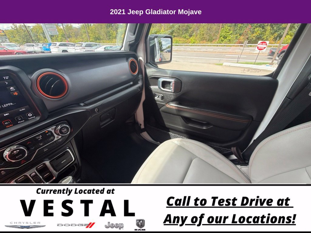 Used 2021 Jeep Gladiator Mojave w/ Dual Top Group AWD/4WD image 38