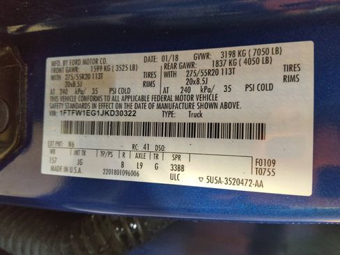 Used 2018 Ford F150 XL w/ Equipment Group 101A Mid AWD/4WD image 33