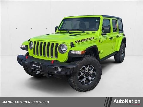 Certified 2021 Jeep Wrangler Unlimited Rubicon image 1