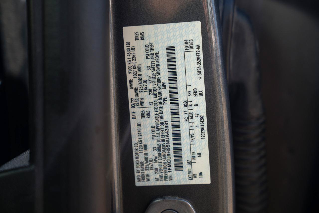 Used 2022 Ford Escape SEL AWD/4WD image 36