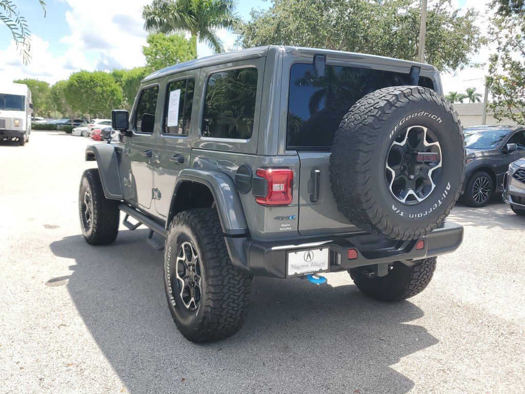 Used 2022 Jeep Wrangler Unlimited Rubicon 4xe AWD/4WD image 6