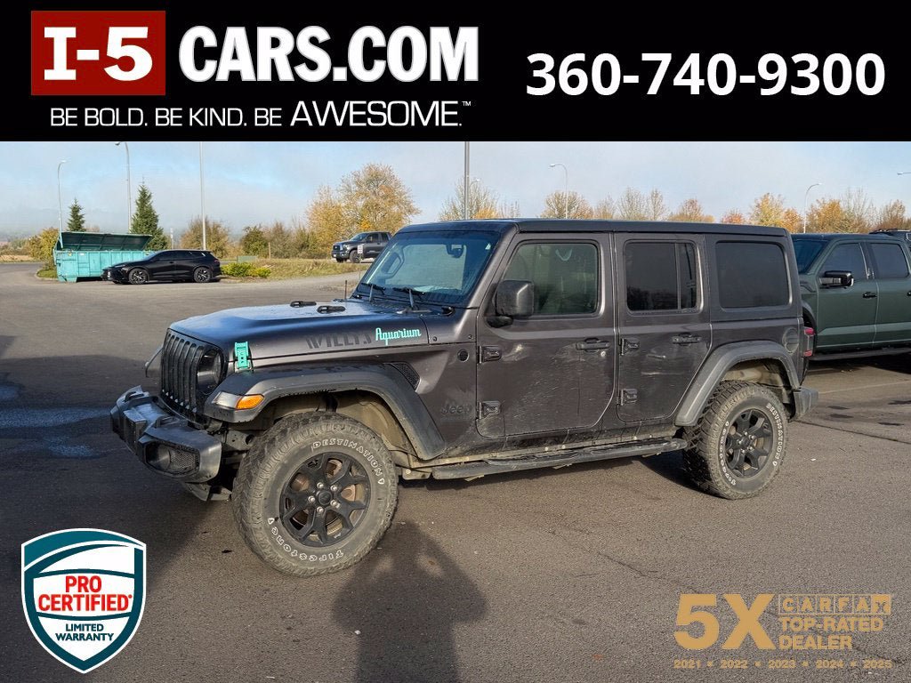 Used 2021 Jeep Wrangler Unlimited Sport AWD/4WD image 1