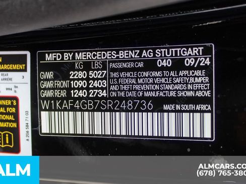 Used 2025 Mercedes-Benz C 300 Sedan image 40