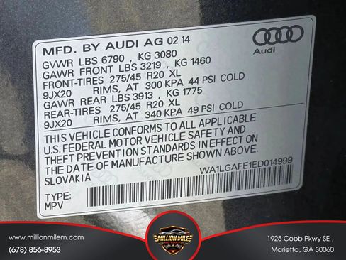 Used 2014 Audi Q7 3.0T Premium Plus w/ Premium Plus Package AWD/4WD image 32