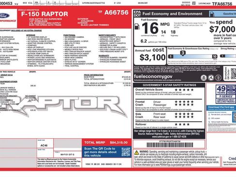Used 2026 Ford F150 Raptor AWD/4WD image 10