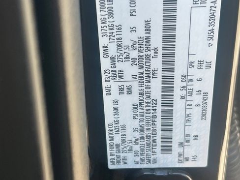 Used 2023 Ford F150 Tremor w/ Equipment Group 402A High AWD/4WD image 25