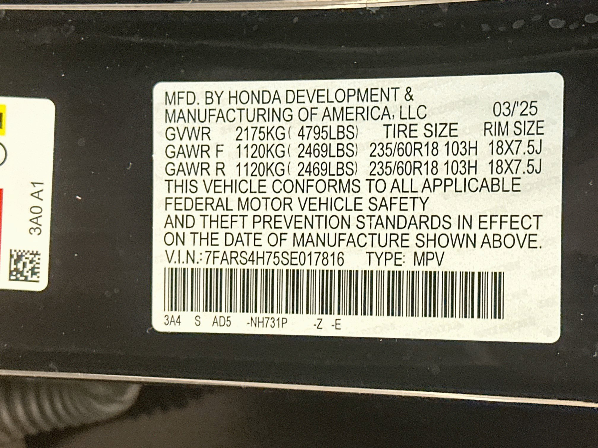 Used 2025 Honda CR-V EX-L image 12