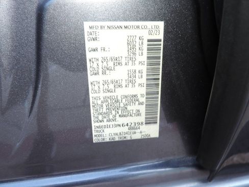 Certified 2023 Nissan Frontier SV w/ Graphics Package RWD image 17