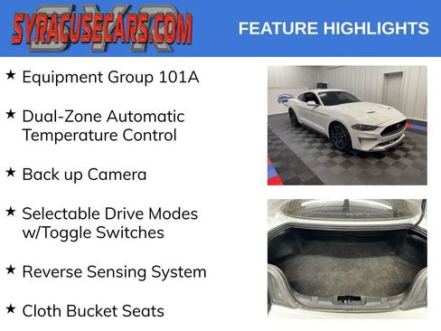 Used 2021 Ford Mustang Coupe w/ Equipment Group 101A RWD image 4