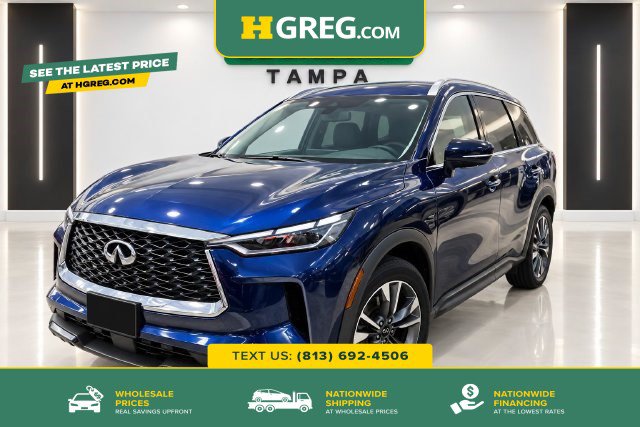 Used 2023 INFINITI QX60 Luxe w/ Performance Audio Package AWD/4WD image 1