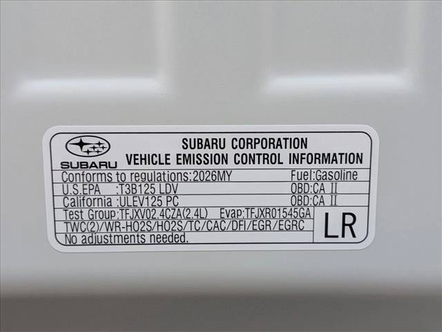 New 2026 Subaru WRX Premium w/ WRX Electronics Package AWD/4WD image 18
