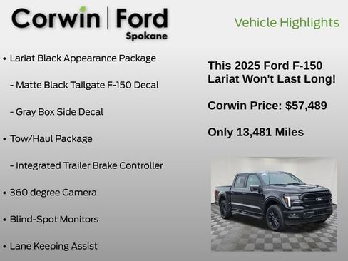 Certified 2025 Ford F150 Lariat image 13