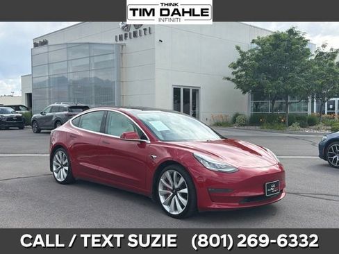 Used 2019 Tesla Model 3 Performance AWD/4WD image 1