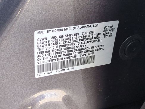 Used 2019 Honda Pilot EX-L image 32