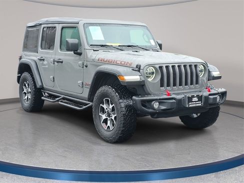 Used 2021 Jeep Wrangler Unlimited Rubicon w/ Uconnect 4C Nav & Sound Group image 4